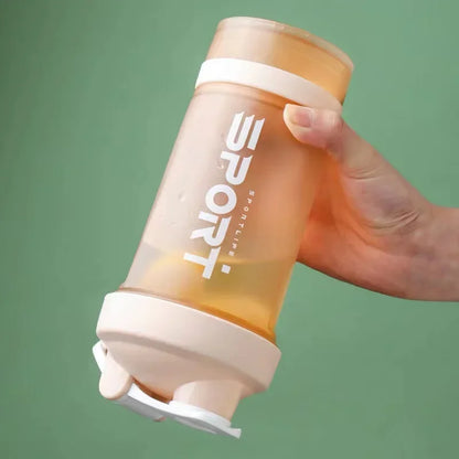 STACKCUP™ All-in-One Shaker – Protein, Creatine & Vitamins in One Bottle