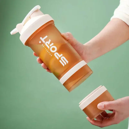 STACKCUP™ All-in-One Shaker – Protein, Creatine & Vitamins in One Bottle